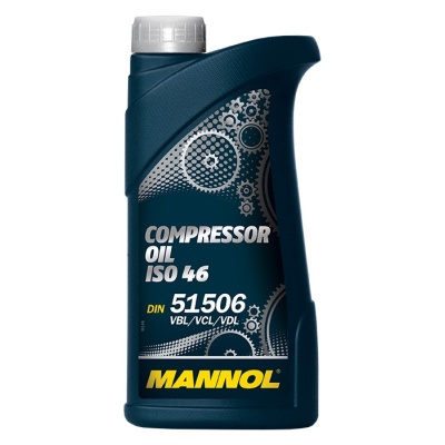 Масло для пневмоинструмента Compressor Oil ISO 46, 1 л MANNOL 2901