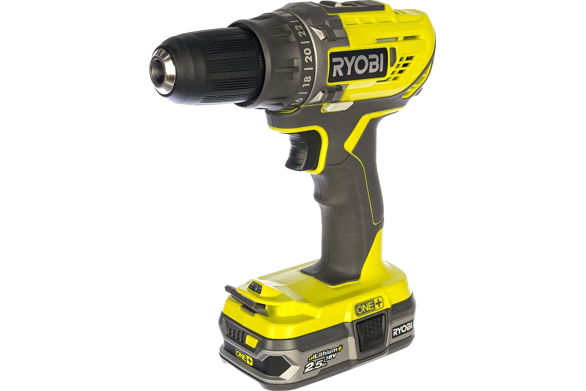 Аккумуляторная дрель-шуруповерт ONE+,18В RYOBI R18DD3-225S