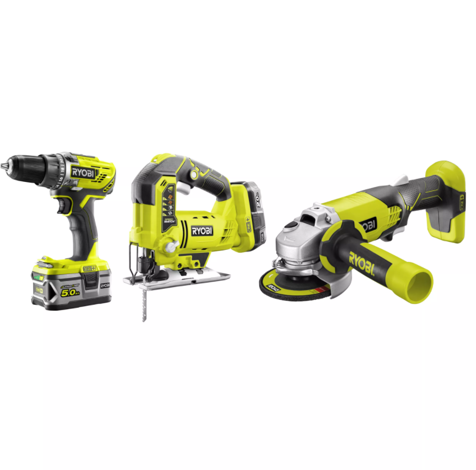 Набор аккумуляторного инструмента, 6 предметов RYOBI R18CK3C-252S