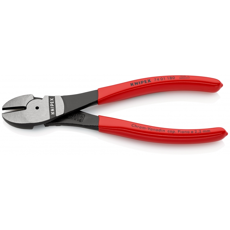 Бокорезы 180 мм, усиленные KNIPEX KN-7401180