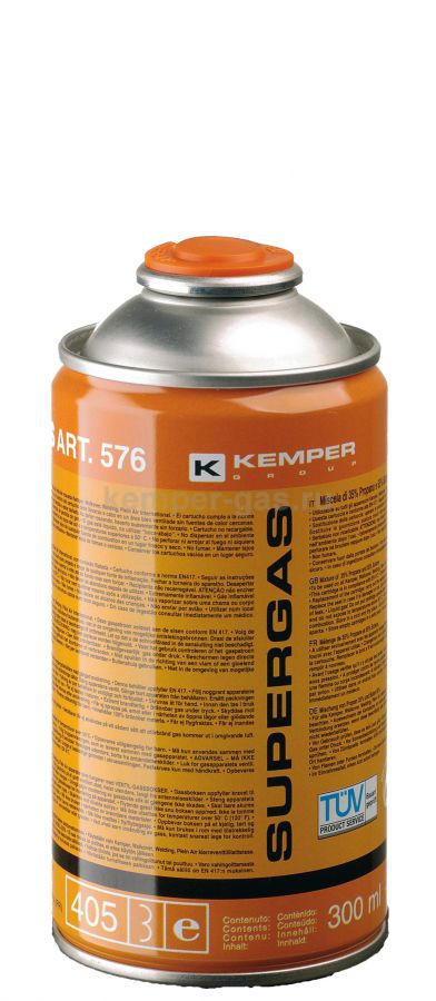 Баллон с газом, резьбовой, 300 мл KEMPER 576