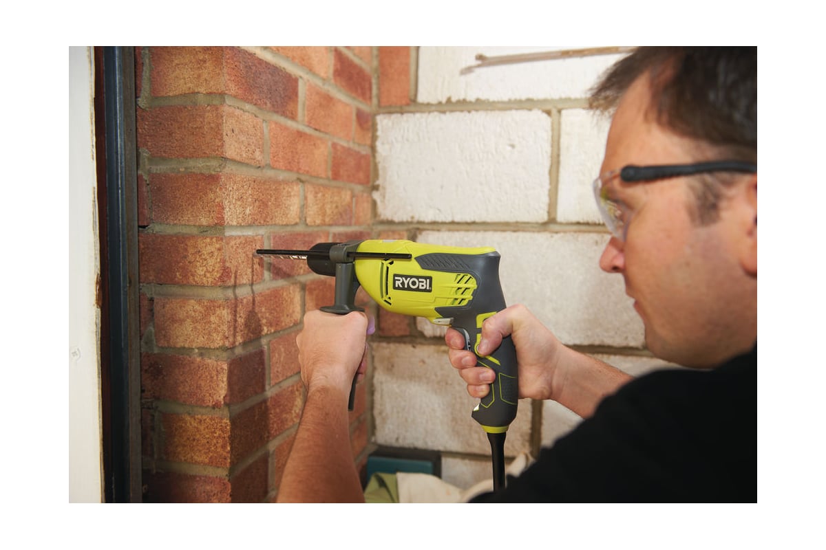 Дрель ударная 800 Вт, кейс RYOBI RPD800K