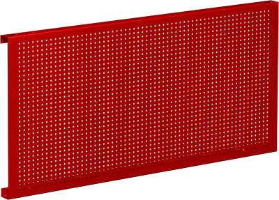 Панель перфорированная для верстака 100 см, красная, 1 шт FERRUM 07.010-3000