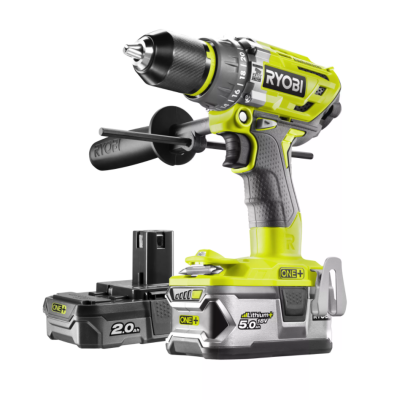 Аккумуляторная дрель-шуруповерт, ударная, ONE+,18В RYOBI R18PD7-252S