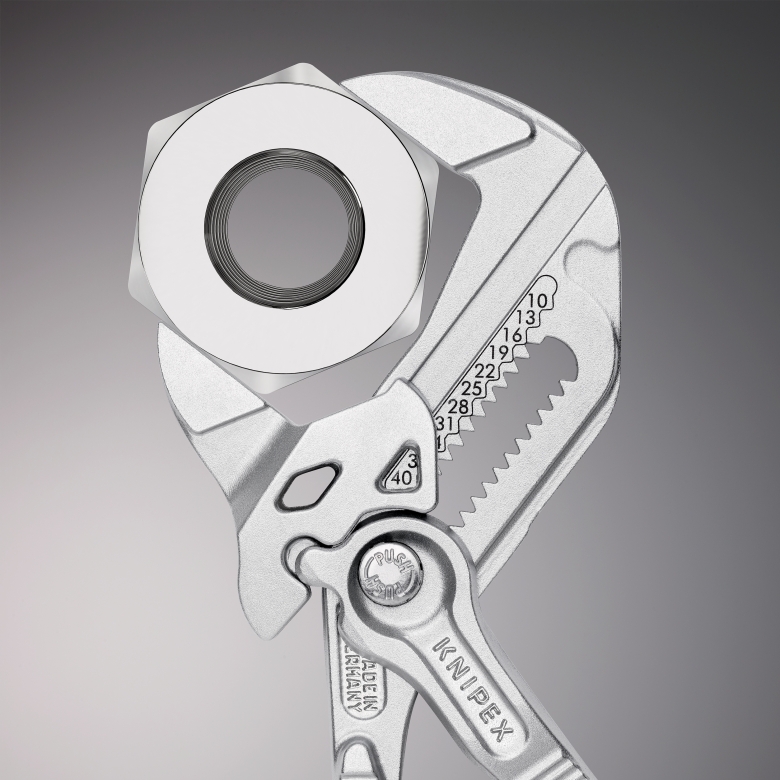 Захват-ключ переставной 180 мм, 0-40 мм, быстрозажимной механизм KNIPEX KN-8603180