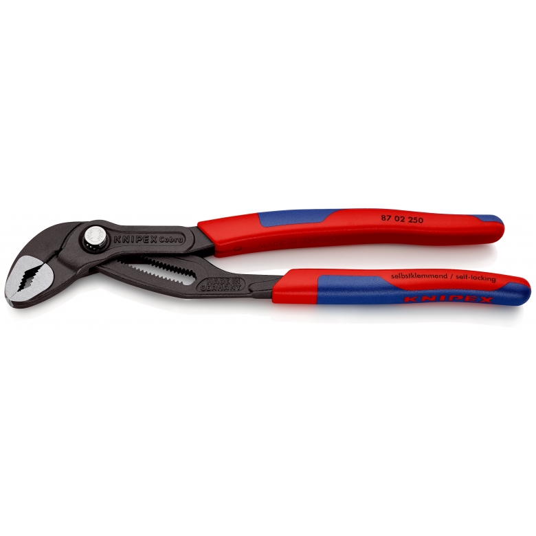 Захват переставной 250 мм, Cobra®, быстрозажимной механизм KNIPEX KN-8702250