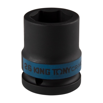 Головка торцевая ударная шестигранная 3/4", 26 мм KING TONY 653526M