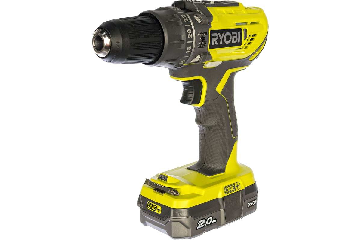 Аккумуляторная дрель-шуруповерт, ударная, ONE+,18В RYOBI R18PD3-220S