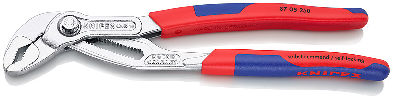 Захват переставной 250 мм, Cobra®, быстрозажимной механизм KNIPEX KN-8705250