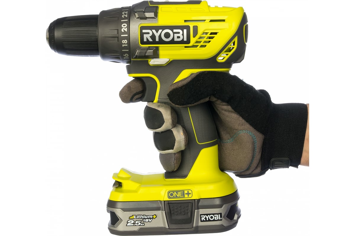 Аккумуляторная дрель-шуруповерт ONE+,18В RYOBI R18DD3-225S