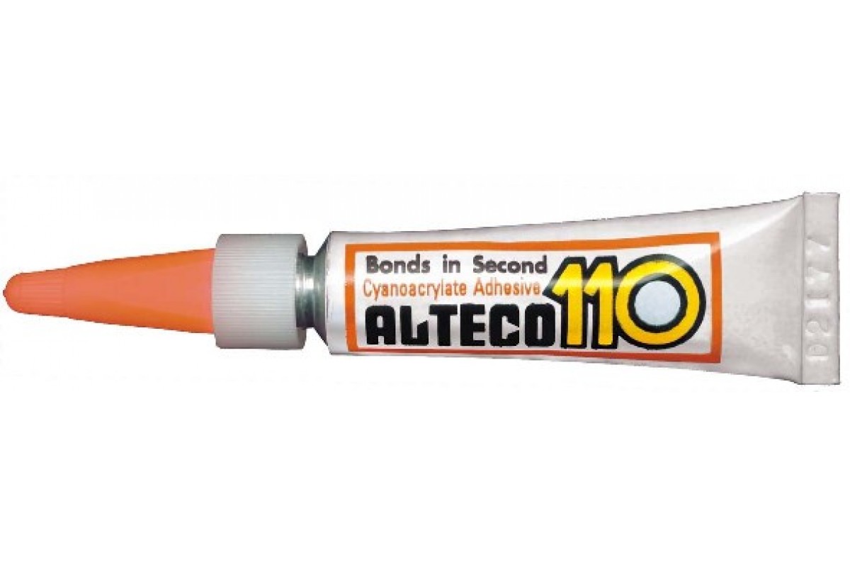 Клей супер Alteco 110, цианакрилатный, 3 г ALTECO ALT 001