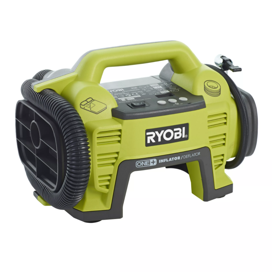 Компрессор автомобильный, аккумуляторный ONE+,18В RYOBI R18I-0