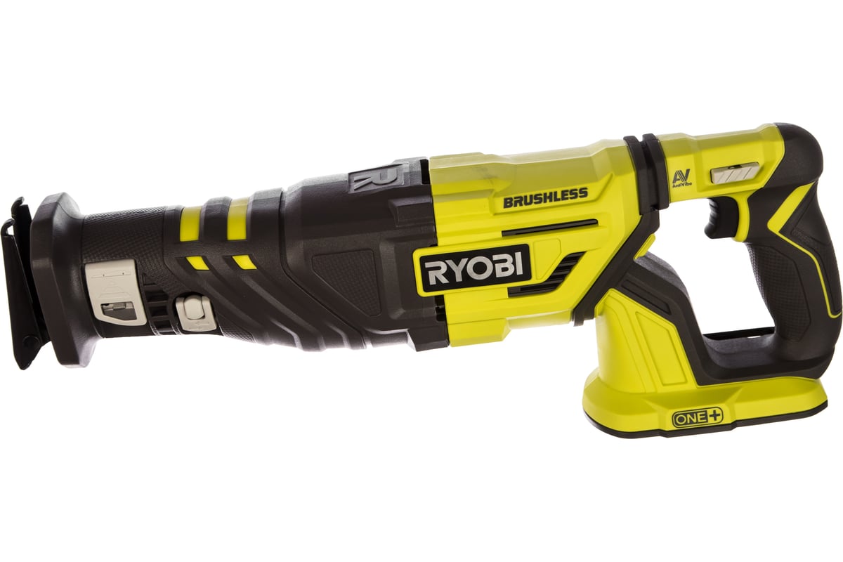 Пила сабельная аккумуляторная 18 В, ONE+, без аккумулятора и ЗУ RYOBI R18RS7-0