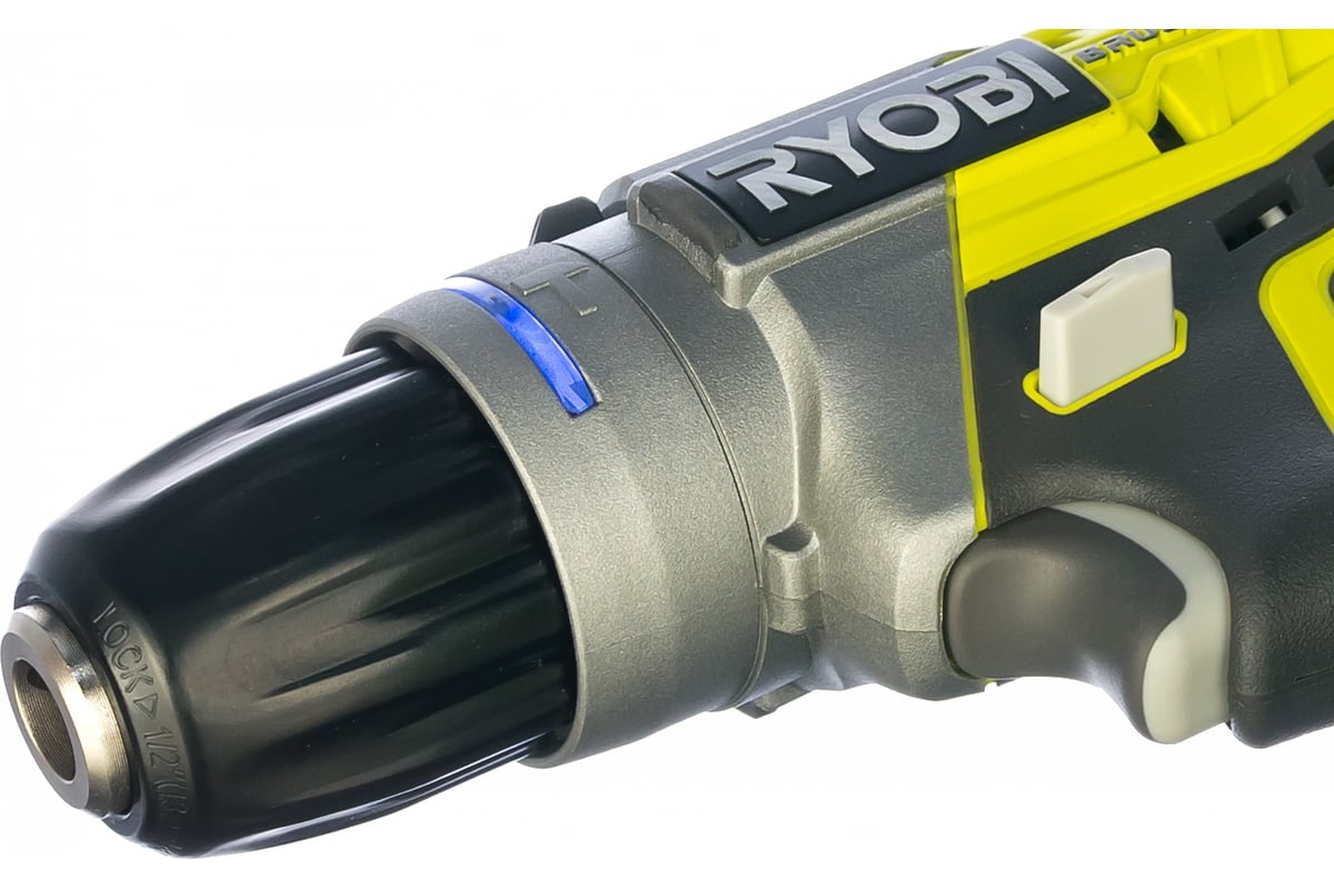 Аккумуляторная дрель-шуруповерт, ударная, ONE+,18В RYOBI R18PDBL-252S