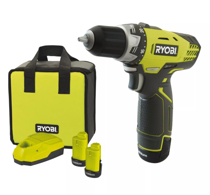 Аккумуляторная дрель-шуруповерт 12В RYOBI RCD12012L