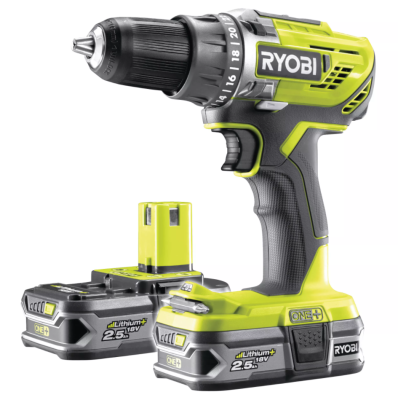 Аккумуляторная дрель-шуруповерт ONE+,18В RYOBI R18DD3-225S