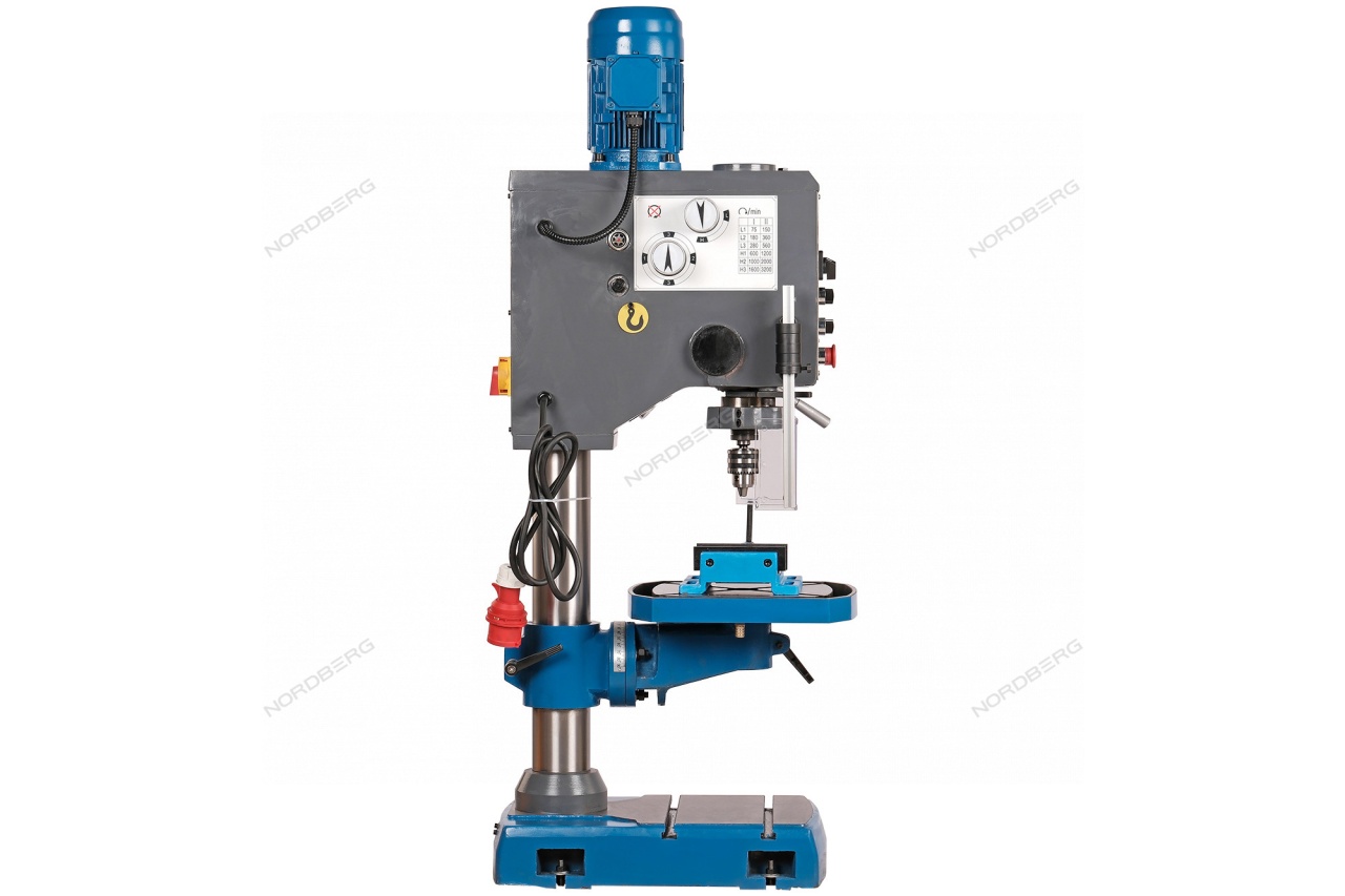 Станок вертикально-сверлильный 1100 Вт, профессиональный NORDBERG ND25121