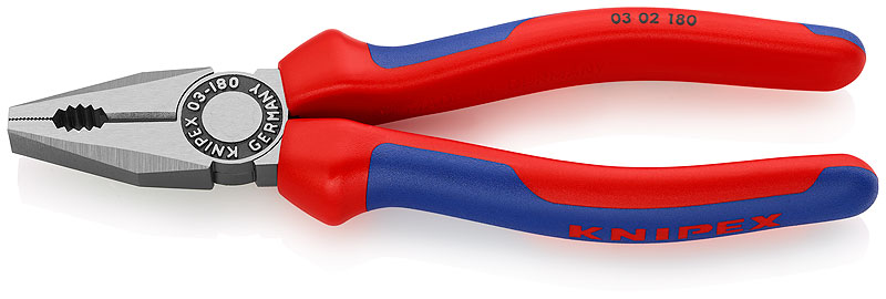 Пассатижи комбинированные 180 мм KNIPEX KN-0302180