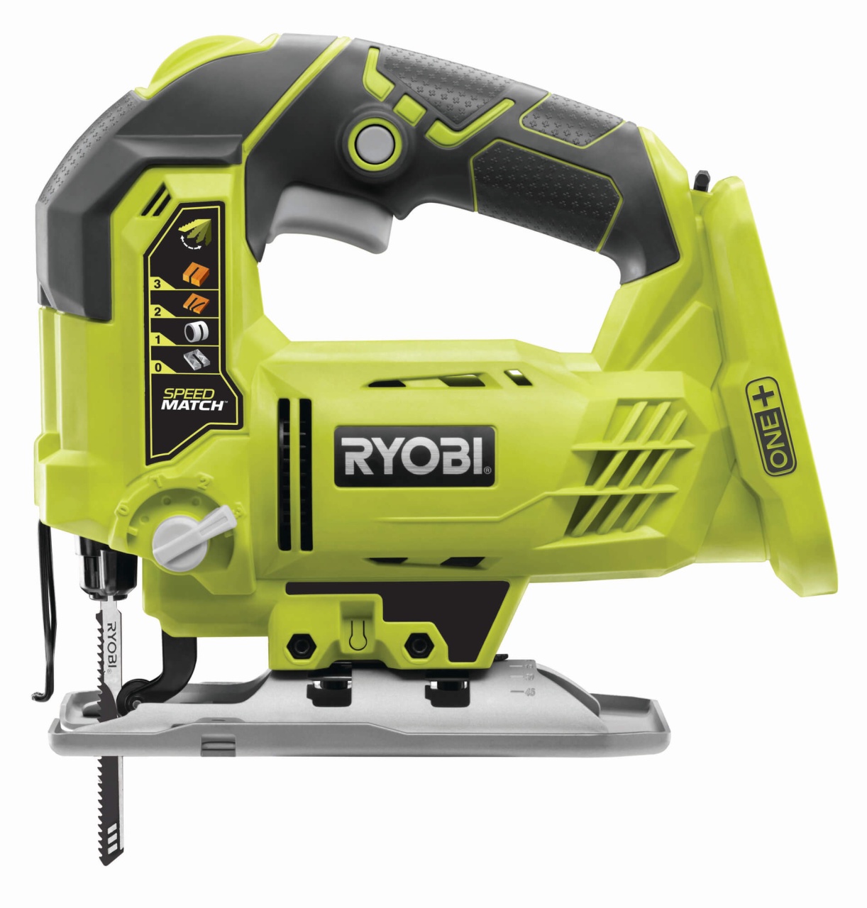 Лобзик аккумуляторный 18 В, ONE+, без аккумулятора и ЗУ RYOBI R18JS-0