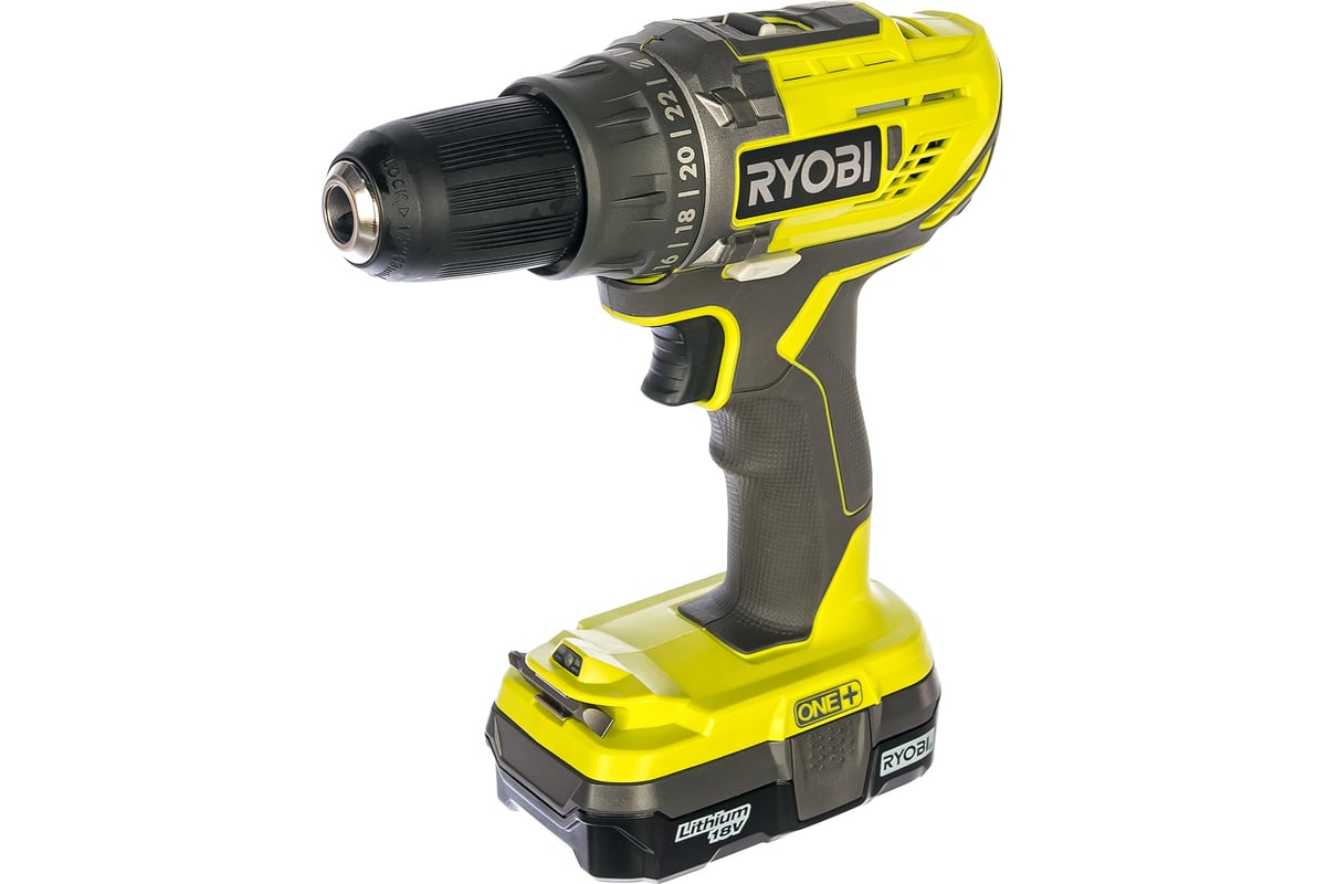 Аккумуляторная дрель-шуруповерт ONE+,18В RYOBI R18DD3-213S