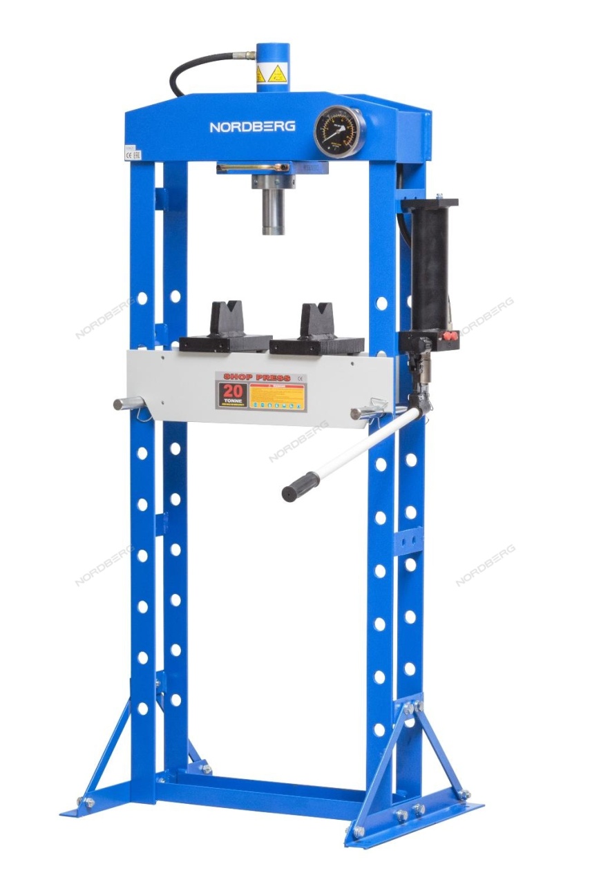 Пресс напольный 20 т, гидравлический NORDBERG N3620