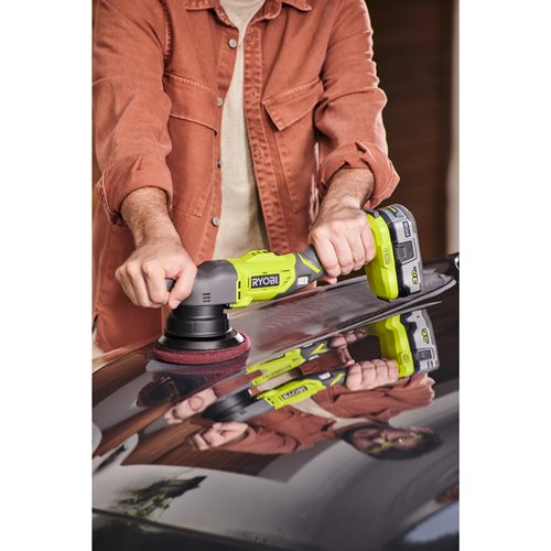 Аккумуляторная полировальная машина ONE+,18 В, без аккумулятора и ЗУ RYOBI R18P-0