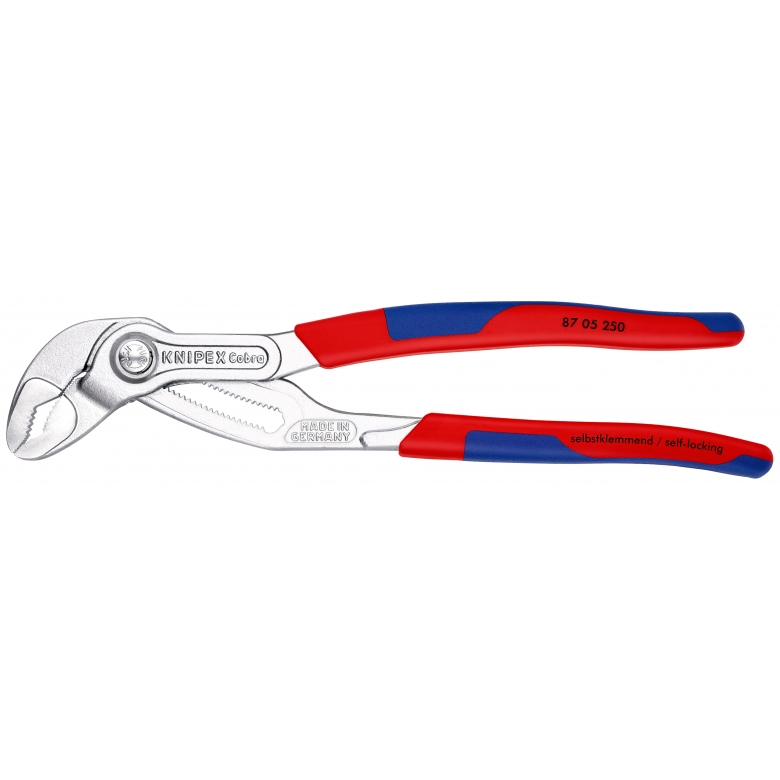 Захват переставной 250 мм, Cobra®, быстрозажимной механизм KNIPEX KN-8705250