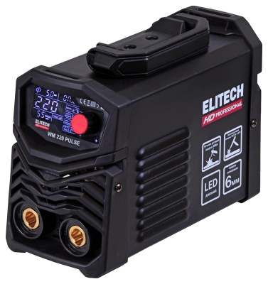 Аппарат сварочный, 220 А, инверторный ELITECH HD WM 220 PULSE