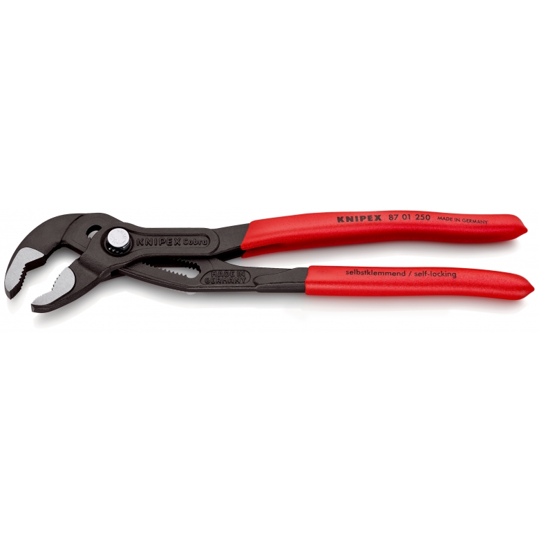 Захват переставной 250 мм, Cobra®, быстрозажимной механизм KNIPEX KN-8701250SB