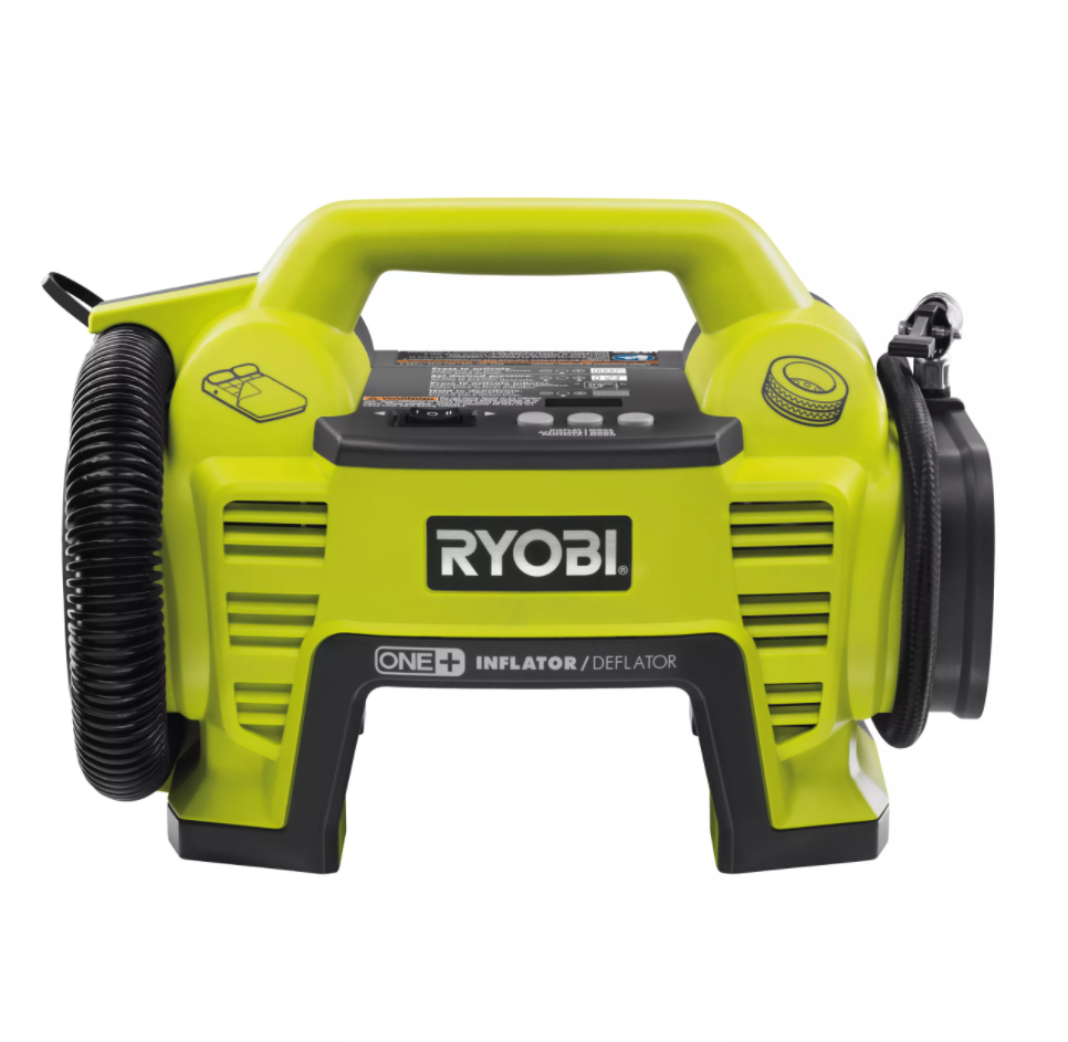 Компрессор автомобильный, аккумуляторный ONE+,18В RYOBI R18I-0