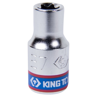 Головка торцевая TORX Е-стандарт 1/4", E7, L = 24 мм KING TONY 237507M