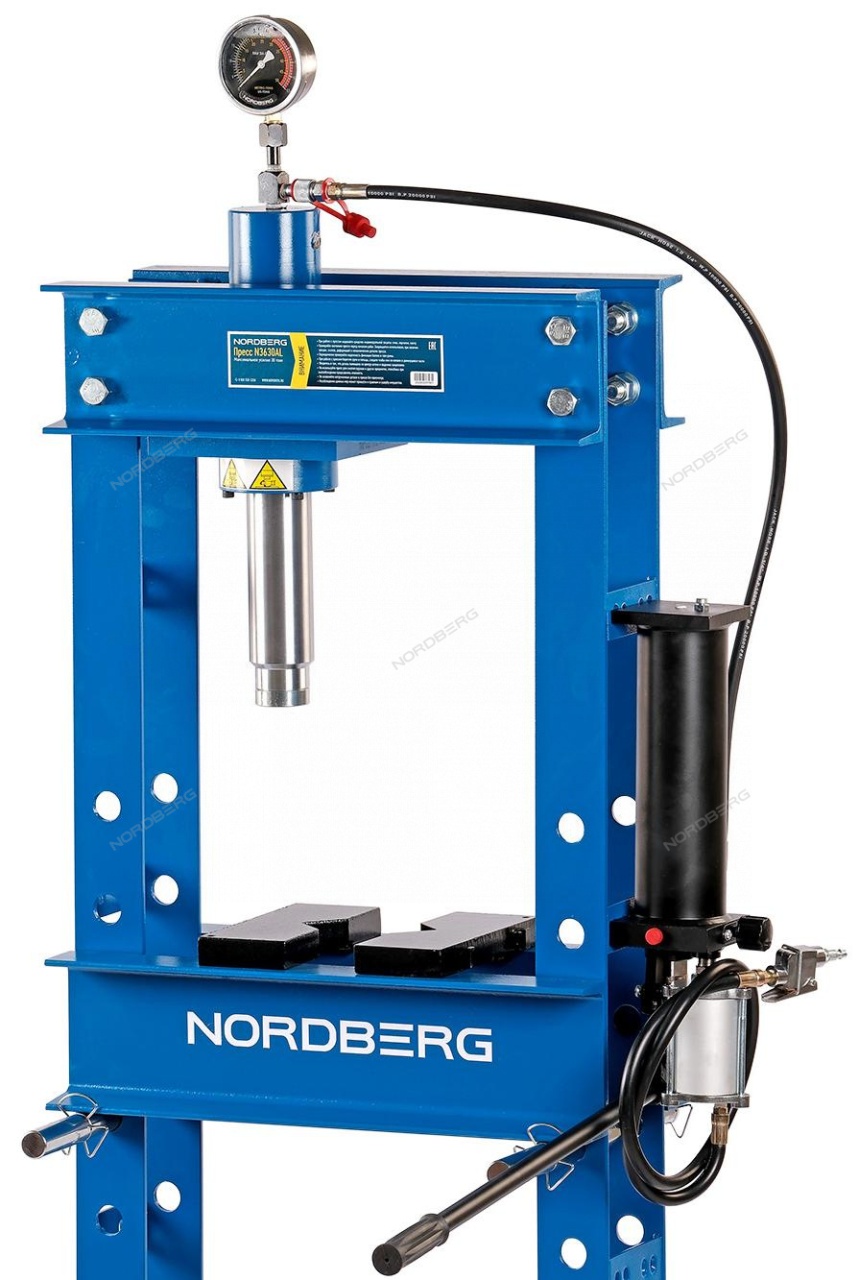 Пресс напольный 30 т, гидравлический NORDBERG N3630AL