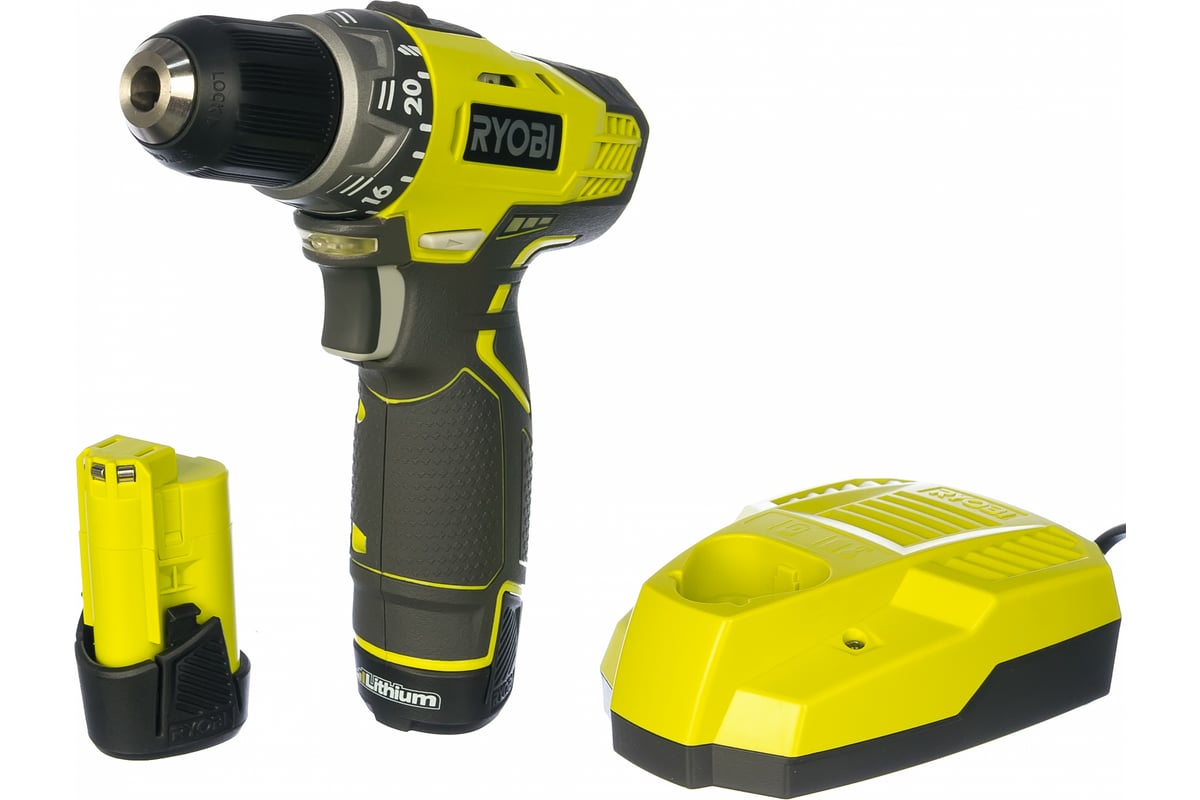 Аккумуляторная дрель-шуруповерт 12В RYOBI RCD12012L