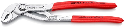 Захват переставной 250 мм, Cobra®, быстрозажимной механизм KNIPEX KN-8703250