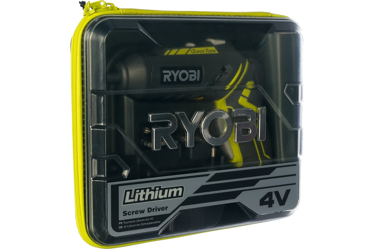 Аккумуляторная отвертка 4 В RYOBI R4SDP-L13T