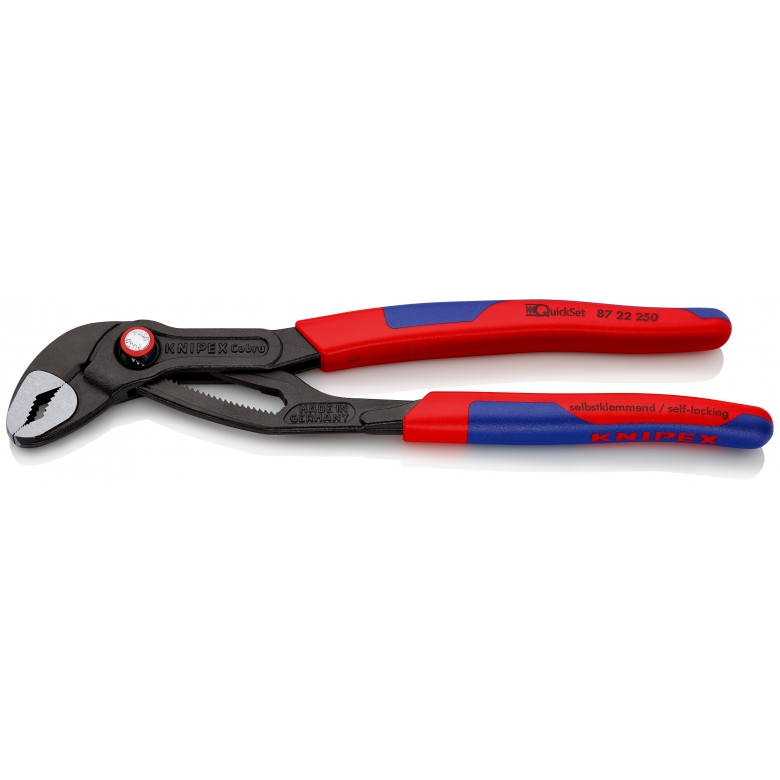 Захват переставной 250 мм, Cobra® QuickSet, быстрозажимной механизм KNIPEX KN-8722250