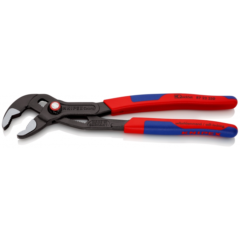 Захват переставной 250 мм, Cobra® QuickSet, быстрозажимной механизм KNIPEX KN-8722250