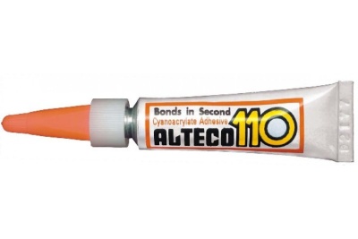Клей супер Alteco 110, цианакрилатный, 3 г ALTECO ALT 001