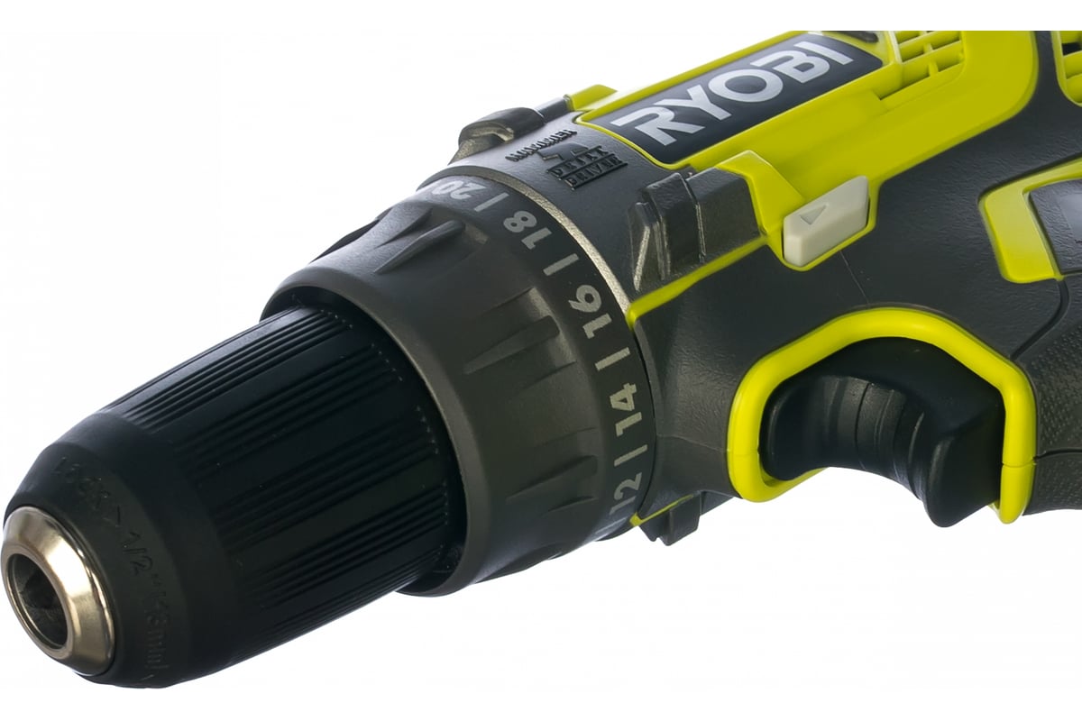 Аккумуляторная дрель-шуруповерт, ударная, ONE+,18В RYOBI R18PD3-213G