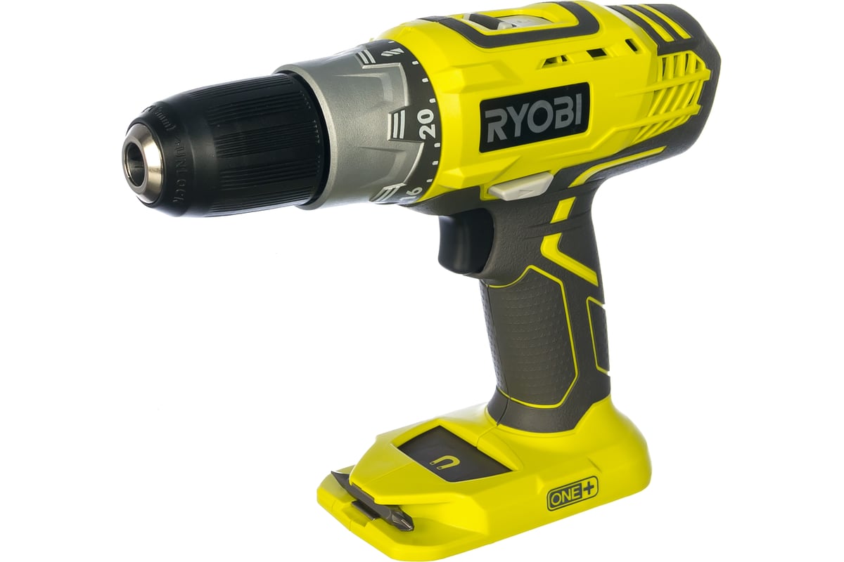 Аккумуляторная дрель-шуруповерт ONE+,18 В, без аккумулятора и ЗУ RYOBI R18DDP2-0