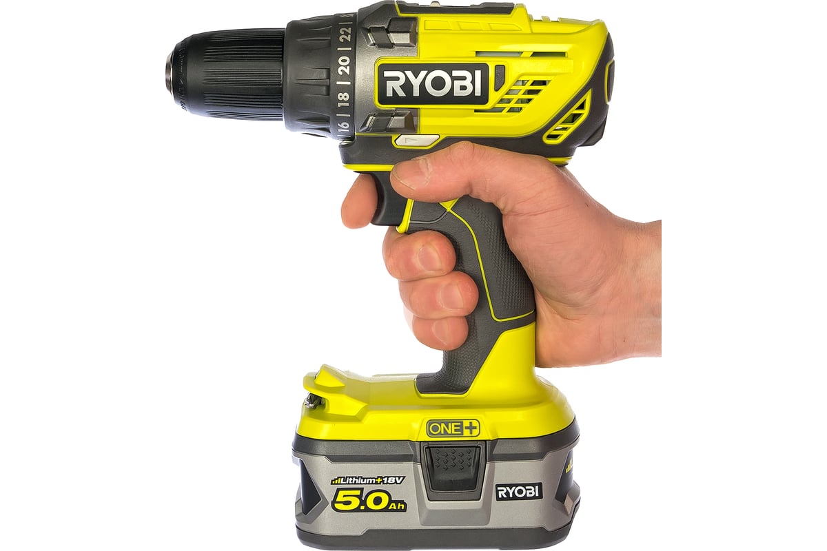 Набор аккумуляторного инструмента, 7 предметов RYOBI R18CK4A-252S