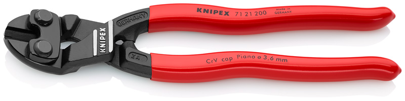 Болторез 200 мм CoBolt®, загнутый KNIPEX KN-7121200