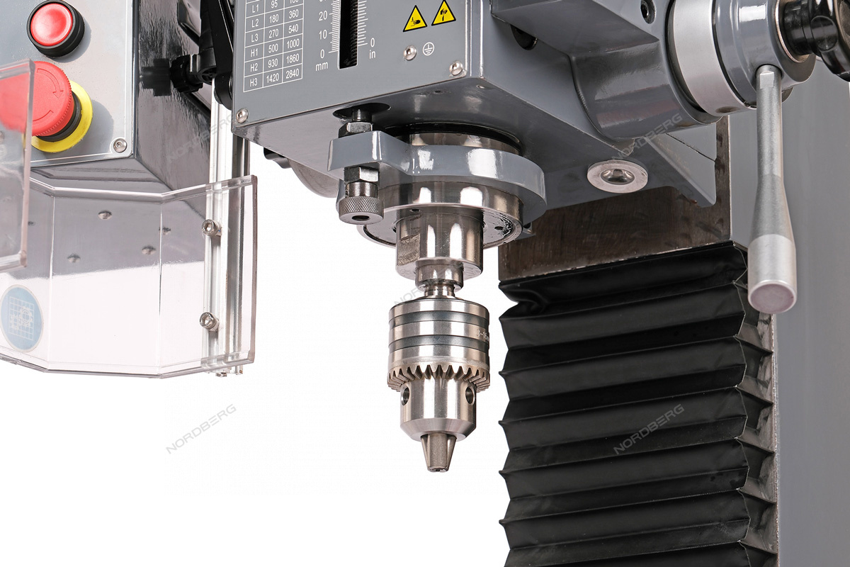 Станок вертикально-сверлильный 1100 Вт, профессиональный NORDBERG NDM30405T