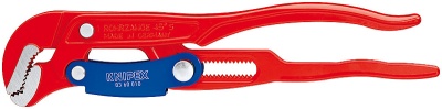 Ключ газовый с изогнутыми губками №1, быстрозажимной механизм KNIPEX KN-8360010
