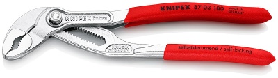 Захват переставной 180 мм, Cobra®, быстрозажимной механизм KNIPEX KN-8703180