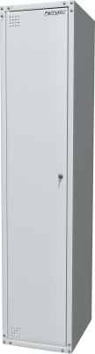 Шкаф металлический для одежды односекционный, серый FERRUM 03.411-7035
