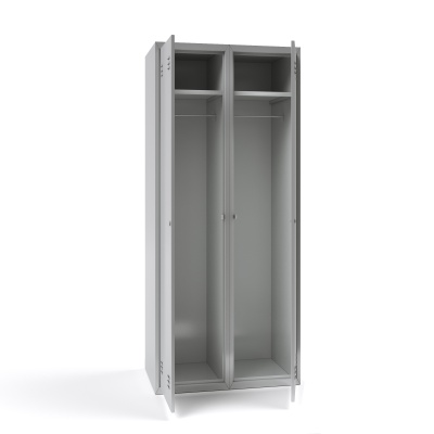 Шкаф металлический для одежды двухсекционный FRM ШР-22 L800 Верстакофф ® ШГ-351041
