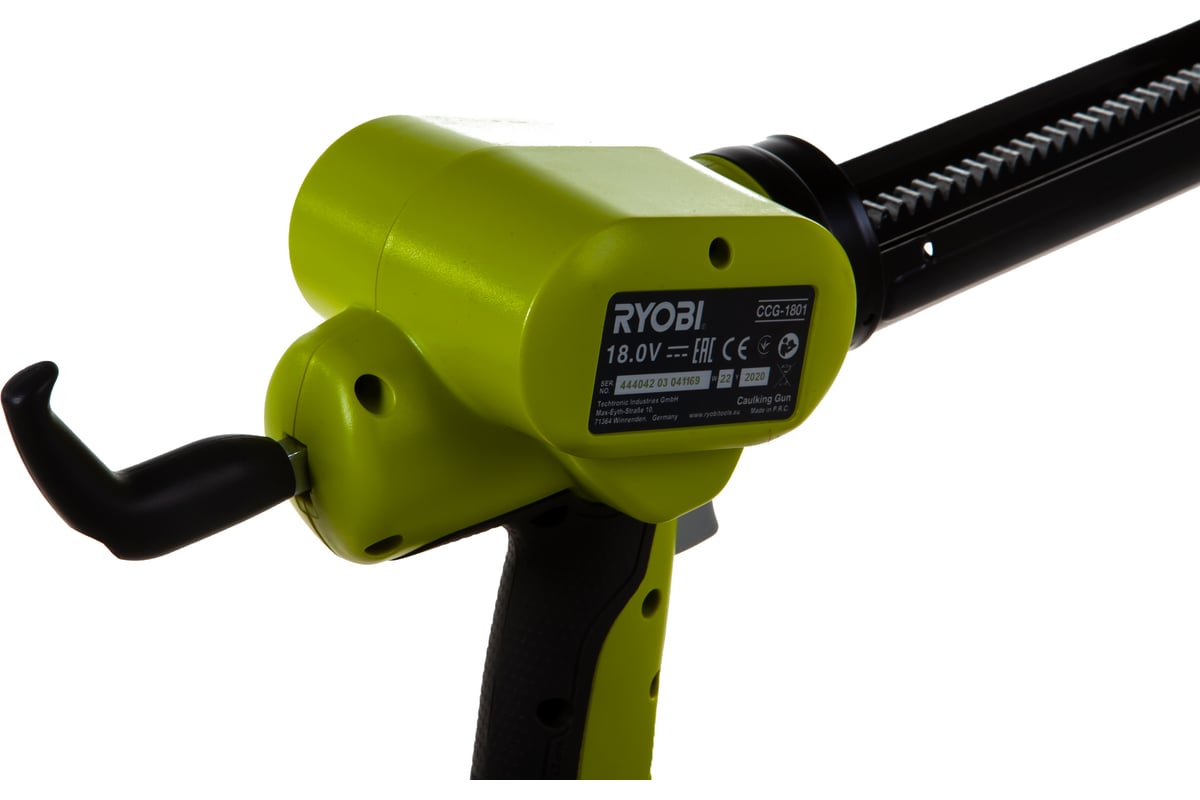 Пистолет аккумуляторный для герметика ONE+,18В RYOBI CCG1801MHG