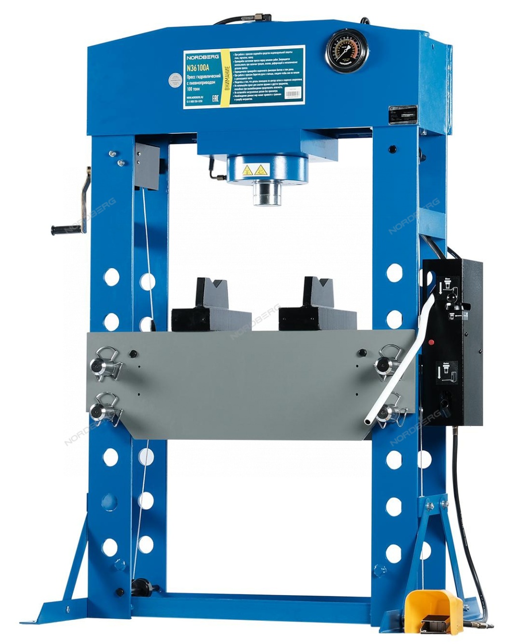 Пресс напольный 100 т, гидравлический NORDBERG N36100A