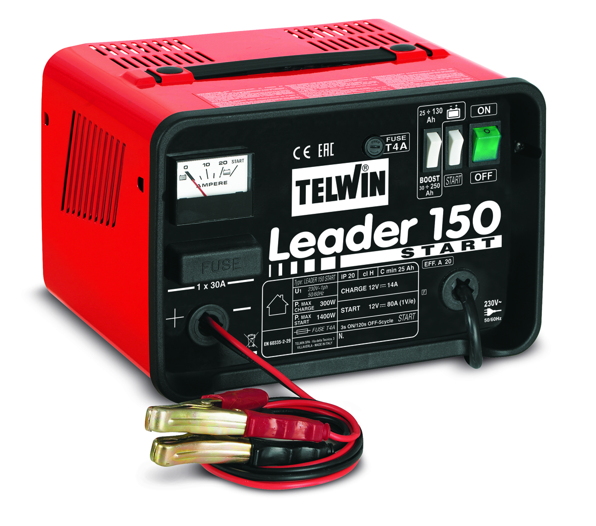 Устройство пуско-зарядное Leader 150 Start, 140 А TELWIN 807538